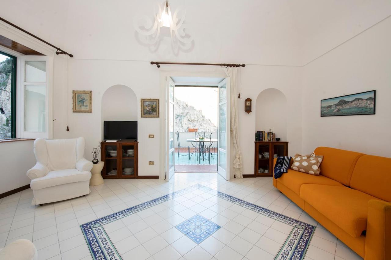 House Amalfi - Terrace & Seaview Apartment Atrani Bagian luar foto